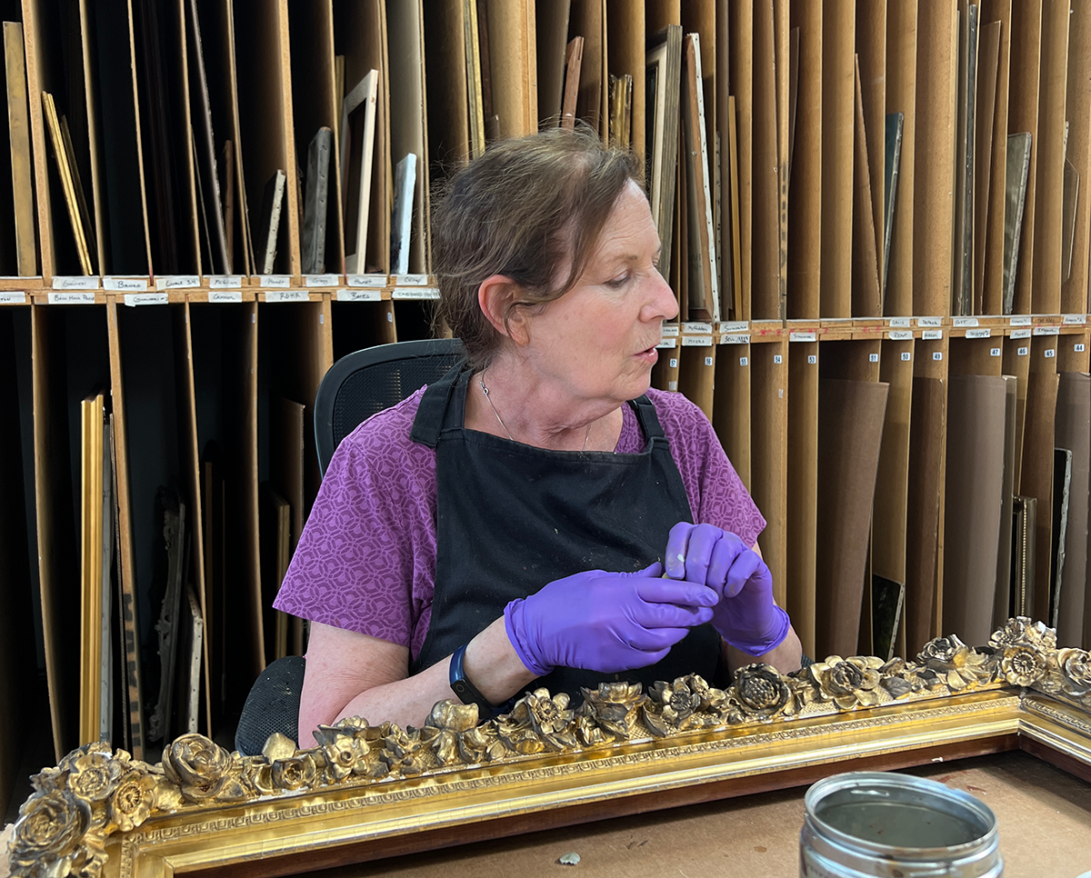 Linda Rudd, Head of Frame Restoration